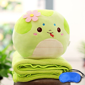 >> BÁO GIÁ BỘ BỊT MẮT NGỦ 3D TẶNG KÈM BỊT TAI CHỐNG ỒN MÀU NGẪU NHIÊN | Shopee Lazada Sendo Tiki mới nhất 180 Bộ gấu gối mền RẮN XANH CÀI HOA 3 trong 1, gấu bông kèm chăn gối ngủ trưa văn phòng, du lịch, cho bé (Tặng Bịt mắt ngủ màu ngẫu nhiên)