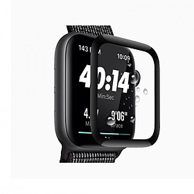 Mua Miếng dán kính cường lực Full 4D cho Apple Watch 42mm hiệu Coteetci (Vát mỏng 2.5D  độ nét HD  phủ Nano) - Hàng chính hãng