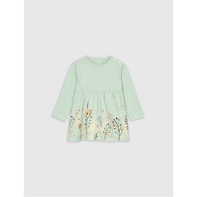 Áo mặc nhà bé gái sơ sinh 100% cotton 4LT18W001 Canifa