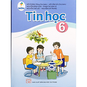 Sách – Tin học lớp 6 (CD) và 2 tập giấy kiểm tra kẻ ngang xanh biển
