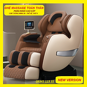 VIP - Ghế Massage Toàn Thân. Ghế Massage Trị Liệu Toàn Toàn Thân. Ghế Masage Toàn Thân Công Nghệ Mới, Ghế Matxa Toàn Thân. Luxury Massage Chair Chip Thông Minh Thế Hệ Mới