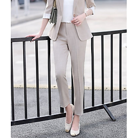 Quần Tây Nữ Titishop ACC471 Kem