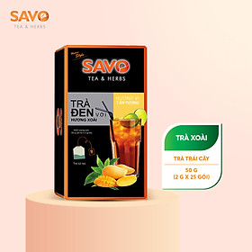 Trà savo xoài - hộp 25 túi x 2g