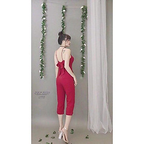 JUMPSUIT DÀI CỘT NƠ SAU LƯNG HÀNG THIẾT KẾ CHUẨN CAO CẤP