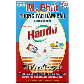 Hộp thông tắc hầm cầu M.phốt bột 250gr Xuất Khẩu