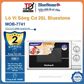 Mua Lò Vi Sóng Có Nướng Bluestone MOB-7741  Dung Tích 25Lit - Công Suất 1400W  Hàng Chính Hãng