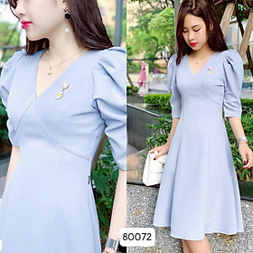 ĐẦM UMI XINH XẮN,HỌA TIẾT TRƠN NHƯNG KHÔNG KÉM PHẦN SANG TRỌNG TRANG NEMO 36 FASHION