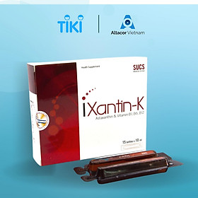 [CHÍNH HÃNG] - SIRO BỔ MẮT IXANTIN-K ( ASTAXANTHIN & VITAMIN B1, B6, B12) - DÙNG CHO TRẺ TỪ 2 TUỔI TRỞ LÊN DẠNG ỐNG TIỆN LỢI