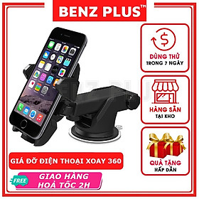 Mua Kẹp điện thoại trên ô tô xoay 360  giá đỡ đa năng 3 chức năng cho xe hơi