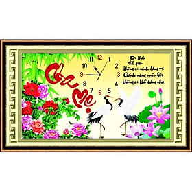 Mua Tranh đính đá đh Cha Mẹ 77468 (60x37) chưa đính