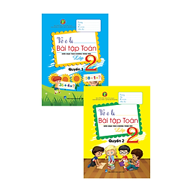 Vở Ô Li Bài Tập Toán 2 - Biên Soạn Theo Chương Trình Mới (Quyển 1+ Quyển 2)