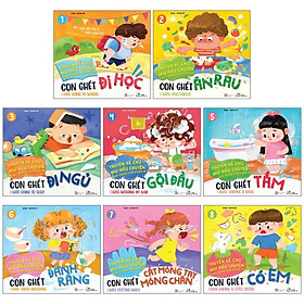 Bộ Sách Truyện Kể Cho Miu Hiểu Chuyện - Song Ngữ Việt-Anh (Bộ 8 Cuốn)