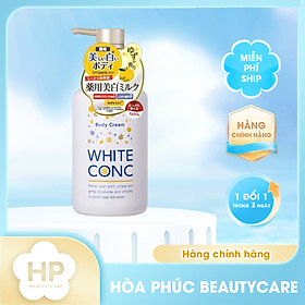 Kem Dưỡng Ẩm Và Dưỡng Trắng Da White Conc Body Cream (500G)