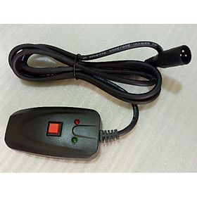 Mua BỘ ĐIỀU KHIỂN MÁY PHUN KHÓI dài 2 5m - BỘ BẤM TAY cổng tròn 3 chân