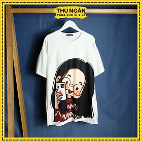 Áo Thun Form Rộng Tay Lỡ Unisex Phong Cách Ulzzang 10119
