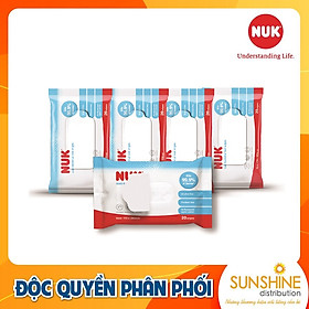 KHĂN ƯỚT DIỆT KHUẨN NUK KHÔNG CHỨA CỒN