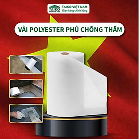 Lưới Polyester Phủ Chống Thấm, Vải Polyester Gia Cố Chống Thấm Mái Nhà Sàn Nhà Khe Nứt Khổ 10 cm