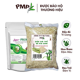 Combo Phân Hữu Cơ Cao Cấp Super Probio & Giá Thể Bã Mía Cho Hoa Hồng, Rau Sạch, Cây Cảnh