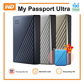 Mua Combo ổ cứng di động WD My Passport Ultra + Hộp chống sốc ( Màu ngẫu nhiện ) - Hàng Chính Hãng