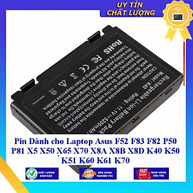 Pin dùng cho Laptop Asus F52 F83 F82 P50 P81 X5 X50 X65 X70 X8A X8B X8D K40 K50 K51 K60 K61 K70 - Hàng Nhập Khẩu  MIBAT50