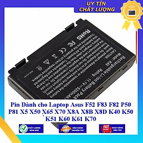 Pin dùng cho Laptop Asus F52 F83 F82 P50 P81 X5 X50 X65 X70 X8A X8B X8D K40 K50 K51 K60 K61 K70 - Hàng Nhập Khẩu MIBAT50