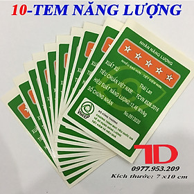 Mua Combo 10 Tem Năng Lượng Nhiều Loại