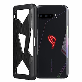 Ốp lưng cho Rog Phone 3 đen chống sốc