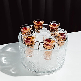 Mua Bộ ly Vodka kèm âu ướp đá pha lê Killarney lHàng chính hãng