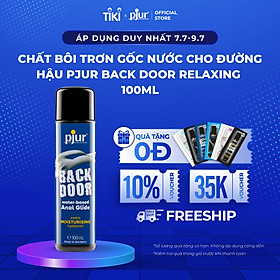 Gel bôi trơn cho quan hệ đường hậu Pjur Backdoor Moisturising Anal Glide 100ml cấp ẩm tốt làm dịu da an toàn