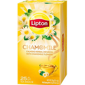 Trà Hoa Cúc Lipton Chamomile (25 Gói x 1g)