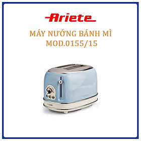 Nướng bánh mỳ 2 khay (Màu xanh da trời) Ariete MOD. 0155/15 - Hàng chính hãng