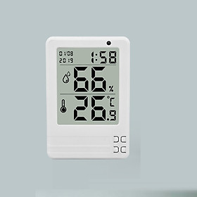 Đồng hồ đo nhiệt độ, độ ẩm ( Phạm vi đo nhiệt độ -10°C ~ 70°C; Độ chính xác ±1°C ( 1.8°F); giao màu ngẫu nhiên ) - Tặng kèm 01 móc khóa tô vít ba chức năng