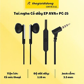 Mua Tai nghe Có dây EP AVA+ PC-25 - Hàng Chính Hãng