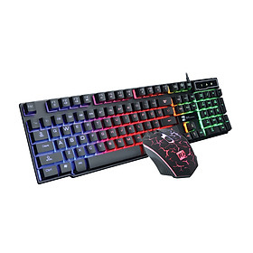 Mua Bộ bàn phím giả cơ và chuột chuyên game và văn phòng R8 1910 Led 7 màu