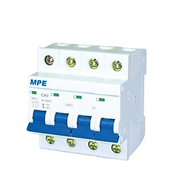 Mua APTOMAT TỰ ĐỘNG 4P-10A/16A/20A/25A/32A/40A/50A/63A ICU 6KA CAO CẤP MPE (MP6-C4)