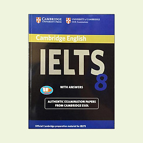 [Download Sách] Cambridge IELTS 8 With Answers (Ngôn ngữ Tiếng Anh)