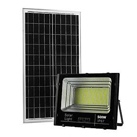 Mua Đèn năng lượng mặt trời đèn pha100W 200W 300W 500W LED vỏ nhôm chống nước thời gian sáng kéo dài