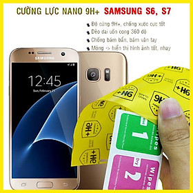 Dán cường lực dẻo nano 9H+ dành cho Samsung S6, S7