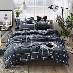 Bộ chăn ga gối Cotton cao cấp 1m6x2m THC154