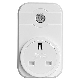Smart Plug Compatible with Alexa, WiFi Outlet Mini Socket Remote Control - UK Standard