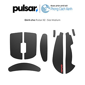 Mua Miếng dán chống trượt Pulsar Supergrip - Grip Tape Precut for X2 Medium - Hàng Chính Hãng