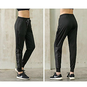 QUẦN JOGGER NỮ TẬP GYM,YOGA,EAROBIC,ZUMBA,CHẠY BỘ LƯỚI SỌC MỚI