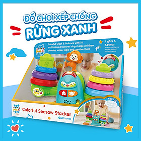 Đồ Chơi PEEK A BOO Bộ Thăng Bằng Rừng Xanh 9929