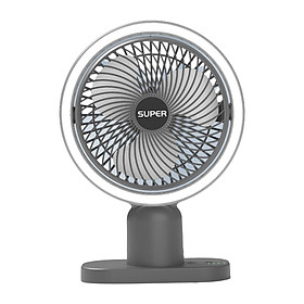 Small Desk Fan 120° Adjustment Silent Fan mini Fan for Indoor home