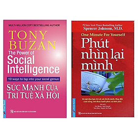 Combo Kỹ Năng Sống Đẹp: Tony Buzan - Sức Mạnh Của Trí Tuệ Xã Hội + Phút Nhìn Lại Mình - First News