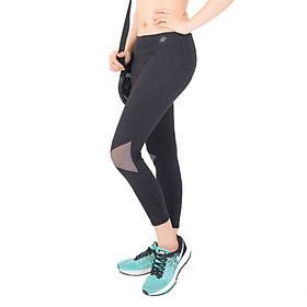 Mua Quần tập legging thể thao lỡ nữ phối lưới - M (mông 88) tại AN SA SPORT