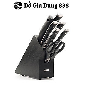 Mua Bộ Dao WUSTHOF CLASSIC BLACK 7 Món Kèm Đốc Cắm Dao  Nhập Đức