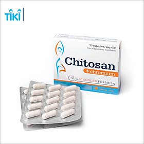 Chitosan+chromium- Viên uống hỗ trợ giảm cân an toàn, giảm hấp thu chất béo