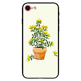 Ốp in cho iPhone 7 / 8 mẫu Chậu Hoa