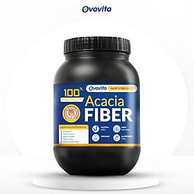 Acacia Fiber OVOVITA Hũ 360gr - Chất Xơ Hòa Tan Tự Nhiên Tăng Cường Hệ Tiêu Hóa